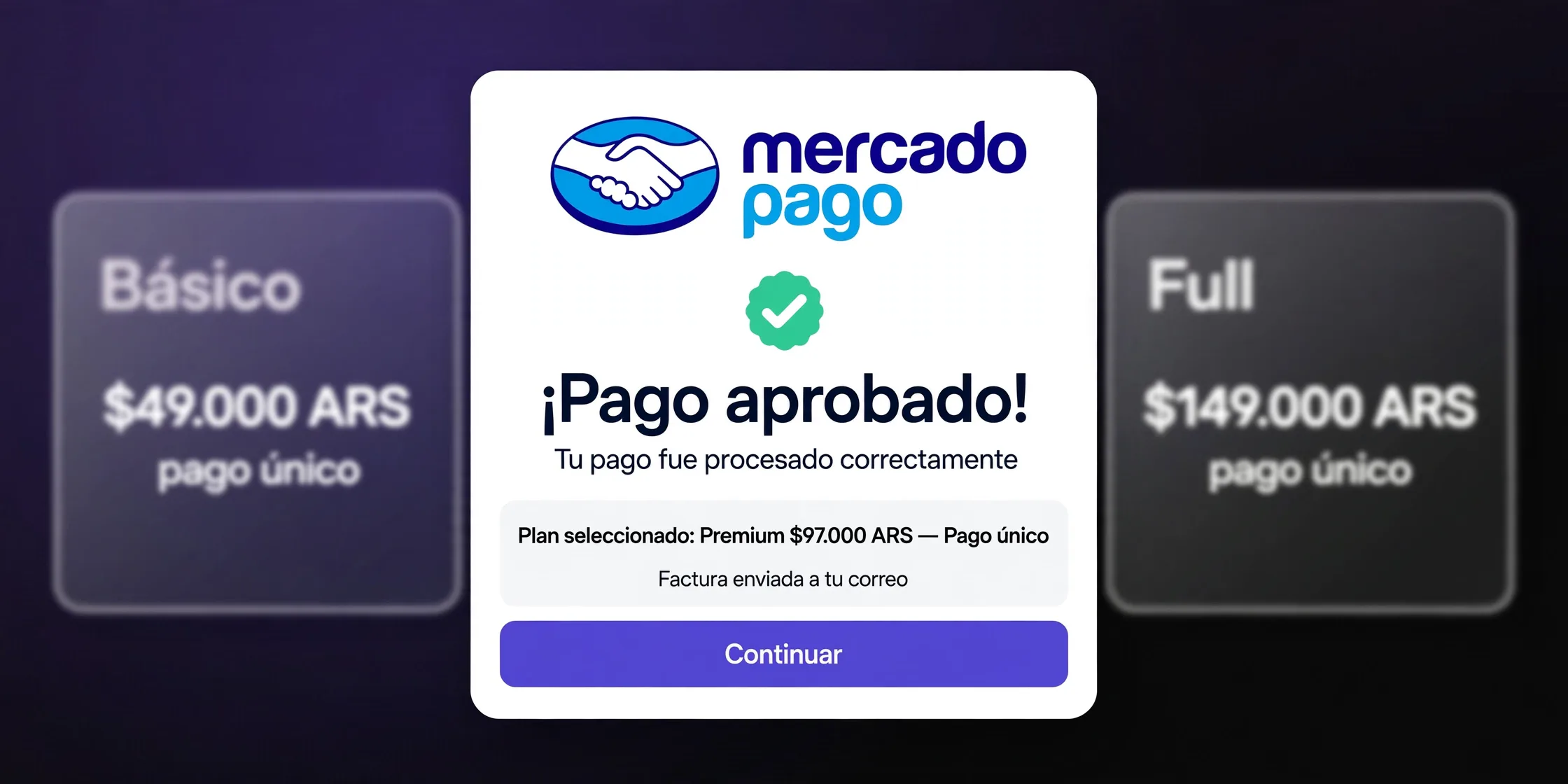 Venta automática con Mercado Pago en EDPro